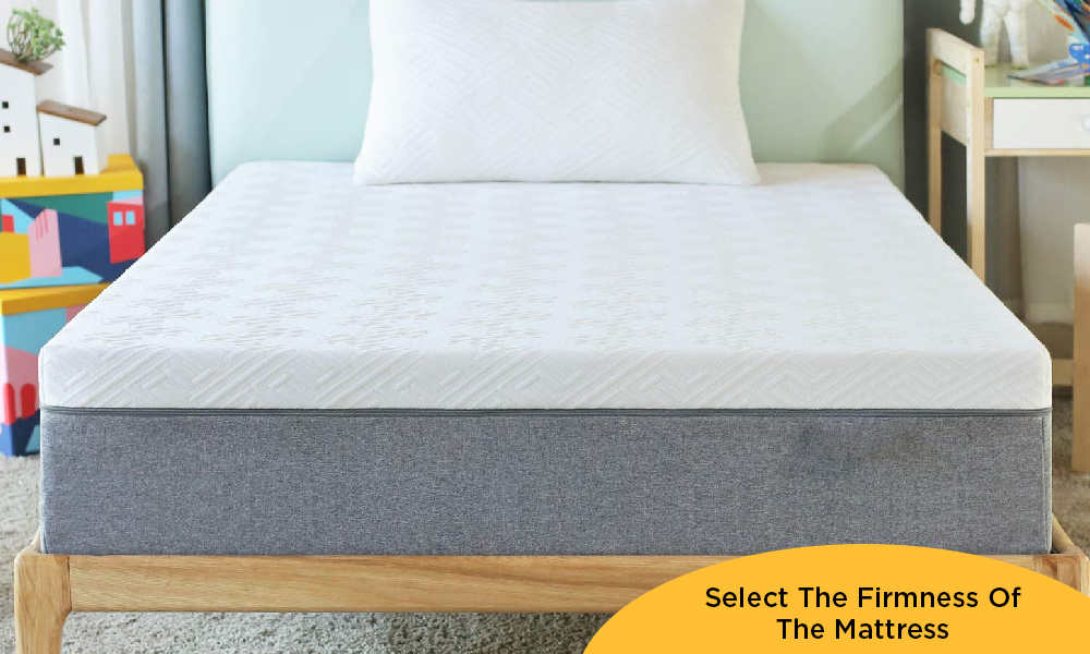 Select The Firmness Of The Queen Size Mattress