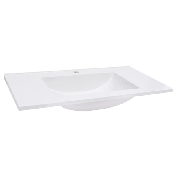 Built-in Wash Basin SMC White