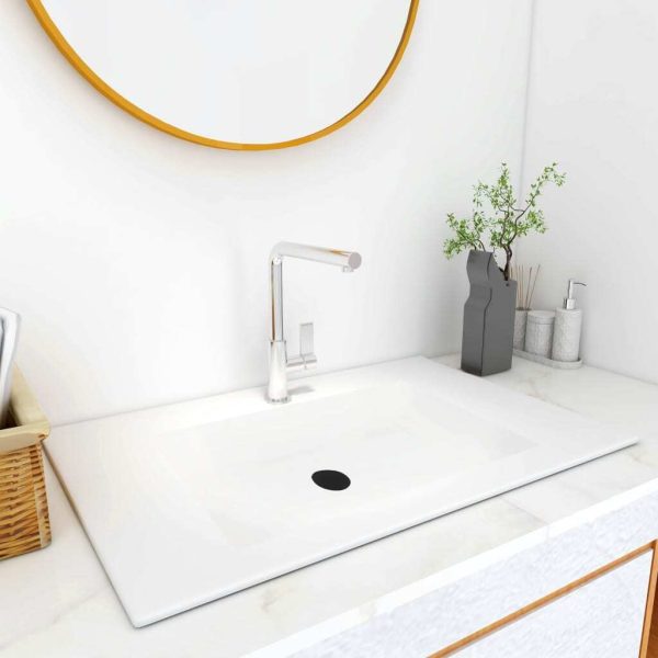 Built-in Wash Basin SMC White