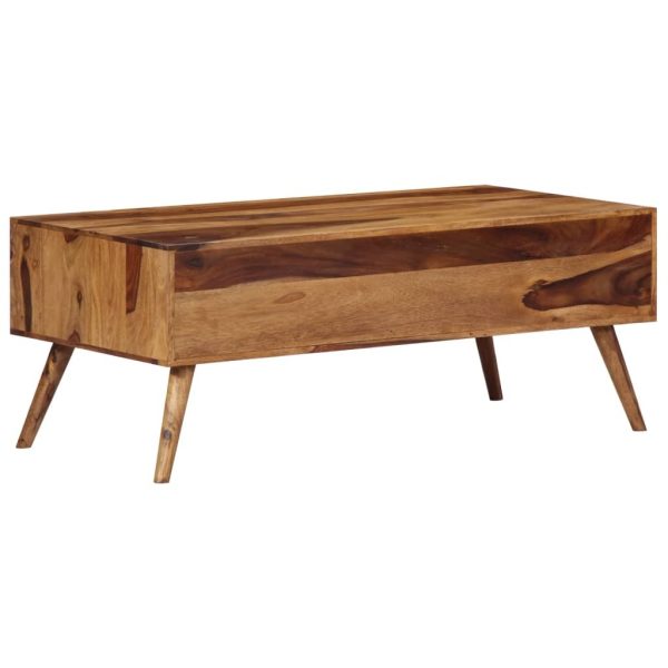 Coffee Table 100x50x39 cm Solid Sheesham Wood
