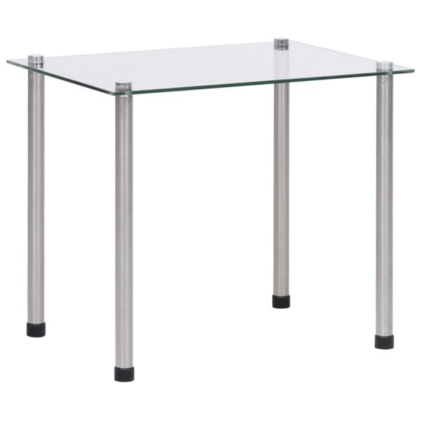 Nesting Tables 3 pcs Transparent Tempered Glass - Image 3