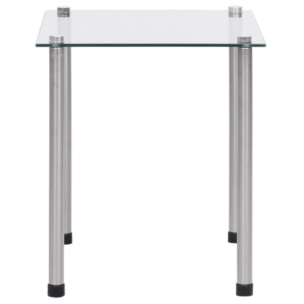 Nesting Tables 3 pcs Transparent Tempered Glass - Image 4