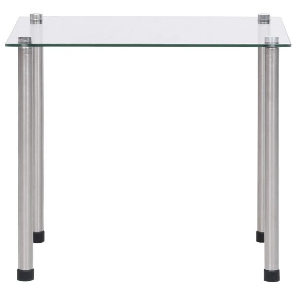 Nesting Tables 3 pcs Transparent Tempered Glass - Image 5
