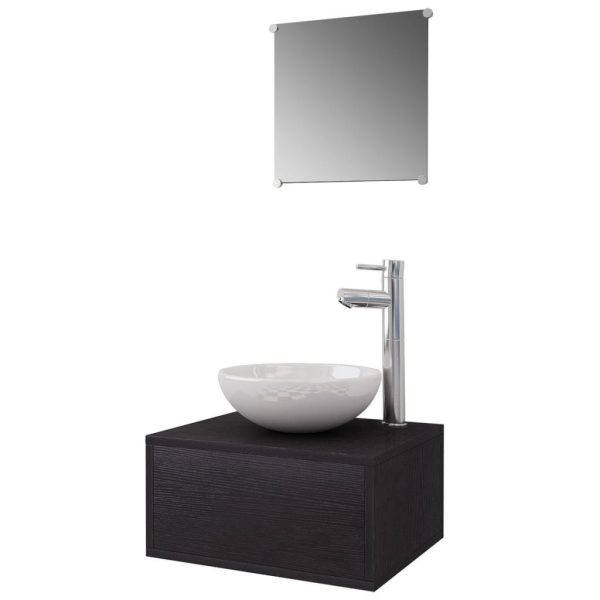 Bathroom Furniture Set with Basin with Tap