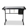 Adjustable Drawing Desk – Black and Grey