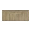 Buffet Sideboard Cabinet Storage 4 Doors Cupboard Hall Wood Hallway Table