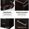 Tallboy 6 Drawers Storage Cabinet – Walnut