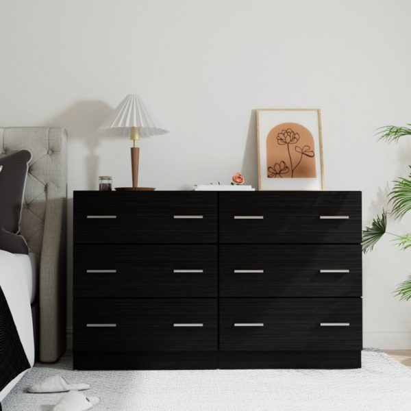 6 Chest of Drawers – VEDA Black