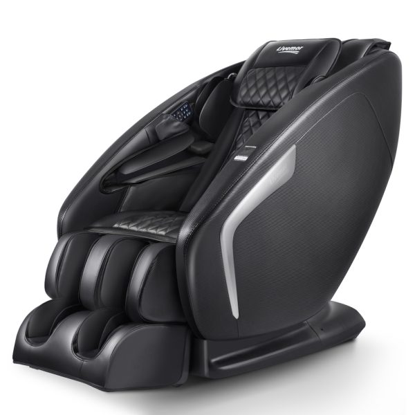 3D Electric Massage Chair Shiatsu Kneading Massager Zero Gravity Large Black