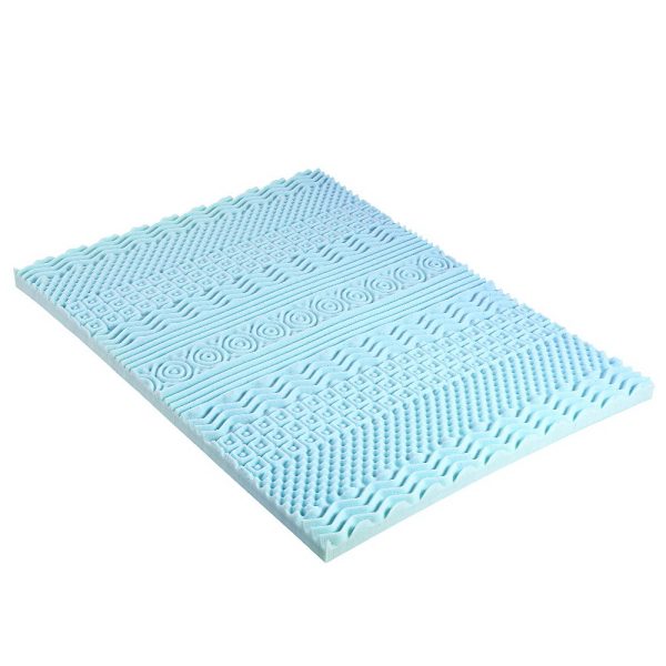 Bedding 11-zone Memory Foam Mattress Topper 8cm – Single