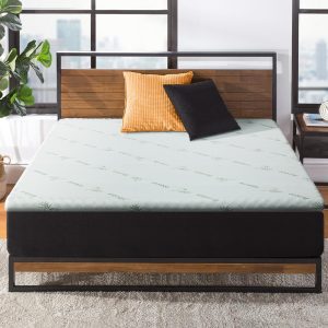 Giselle Bedding Cool Gel Memory Foam Mattress Topper w/Bamboo Cover 5cm – Single