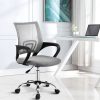 Office Chair Gaming Chair Computer Mesh Chairs Executive Mid Back Grey