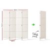 4 Panel Room Divider Screen Privacy Timber Foldable Dividers Stand White