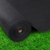 Instahut 3.66 x 10m Shade Sail Cloth – Black