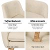 Fabric Dining Armchair – Beige
