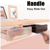 Under Desk Drawer Slide-out Large Office Organizers and Storage Drawers – Small Black