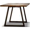 Begonia Dining Table 180cm Live Edge Solid Mango Wood Unique Furniture – Natural