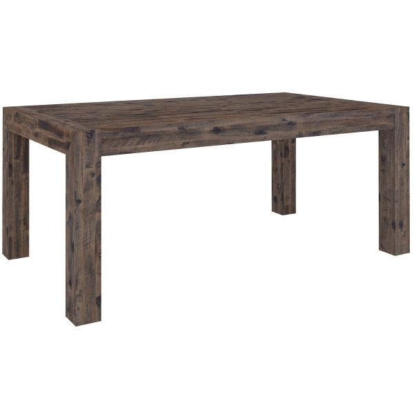 Catmint Dining Table 180cm 6 Seater Solid Acacia Timber Wood – Stone Grey