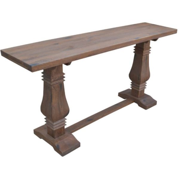 Florence  Console Hall Entrance Table 160cm Pedestal Timber French Provincial