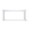 Laelia Dining Table 220cm Solid Acacia Timber Wood Coastal Furniture – White