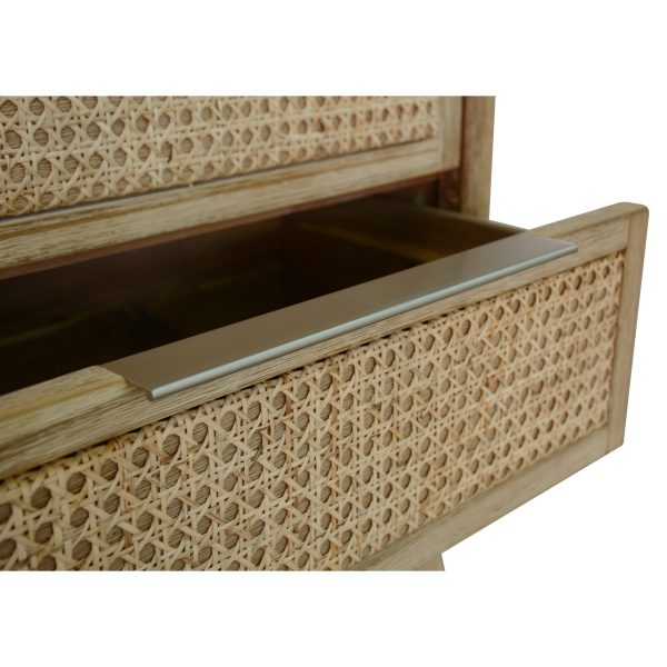 Grevillea Bedside Table Drawer Storage Cabinet Shelf Side End Table – Brown