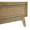 Grevillea Bedside Table Drawer Storage Cabinet Shelf Side End Table – Brown