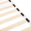 Gracy Double Bed Size Metal Frame Platform Mattress Base – White