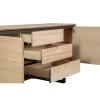 Aconite Buffet Table 180cm 2 Door 3 Drawer Solid Messmate Timber Wood – Natural