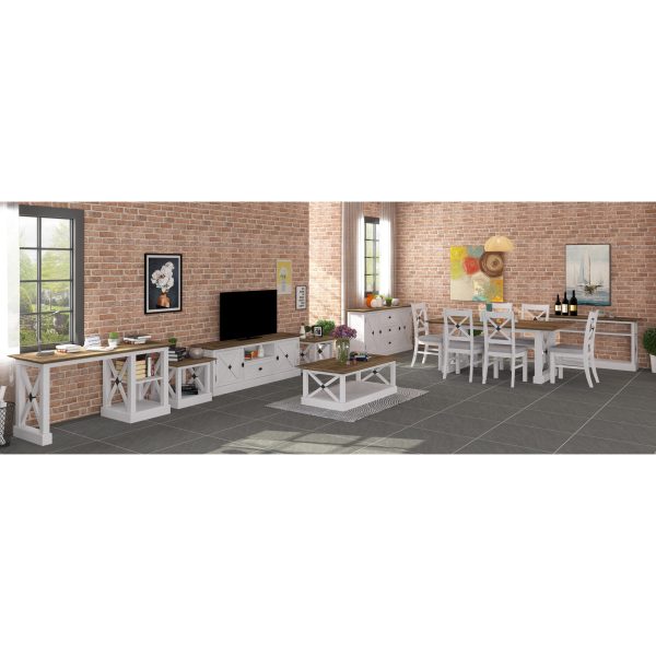 Beechworth Dining Chair Set of 2 Solid Pine Timber Wood Hampton Furniture – Grey