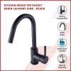 Kitchen Mixer Tap Faucet Basin Laundry Sink – BLACK