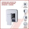 Shower Bath Mixer Tap Bathroom WATERMARK Approved – Chrome