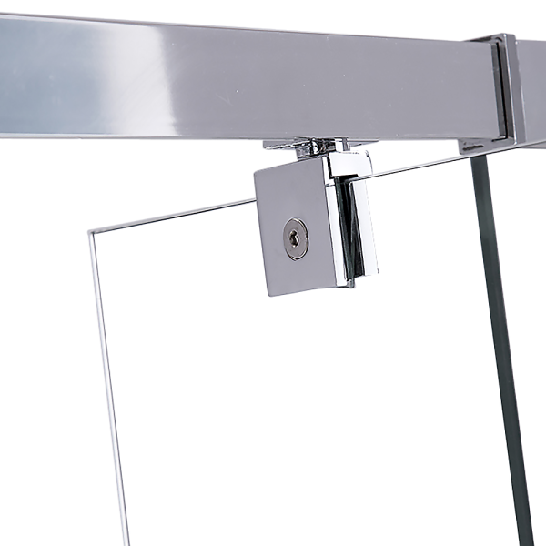 Semi Frameless Shower Screen (82~90) x 195cm & (98~101) x 195cm Side AS/NZS Glass