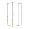 Semi Frameless Shower Screen (98~106) x 195cm & (77~80) x 195cm Side AS/NZS Glass