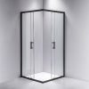 1000 x 800mm Sliding Door Nano Safety Glass Shower Screen By Della Francesca