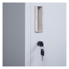 Standard Lock 4 Door Locker for Office Gym Grey