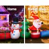 Jingle Jollys Christmas Inflatable Tree Snowman Lights 2.7M Outdoor Decorations
