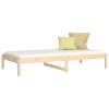 Day Bed 92×187 cm Single Bed Size Solid Wood Pine