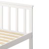 Amesbury Wooden Bed Frame Single Size Mattress Base Timber White