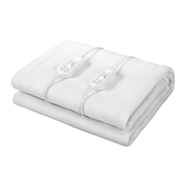 Electric Blanket Heated Fully Fitted Pad Washable Winter Warm King