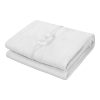 Electric Blanket Heated Fully Fitted Pad Washable Winter Warm Single