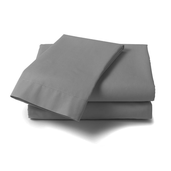 Royal Comfort 1000 Thread Count Cotton Blend Quilt Cover Set Premium Hotel Grade – Queen – Charcoal