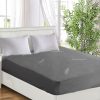 Pillowtop Mattress Protector Topper Bed Bamboo Mat Pad Home King Cover