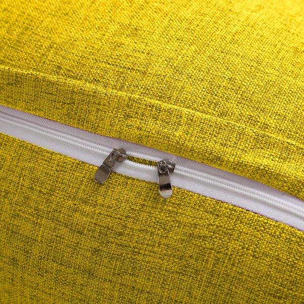 120cm Yellow Triangular Wedge Bed Pillow Headboard Backrest Bedside Tatami Cushion Home Decor