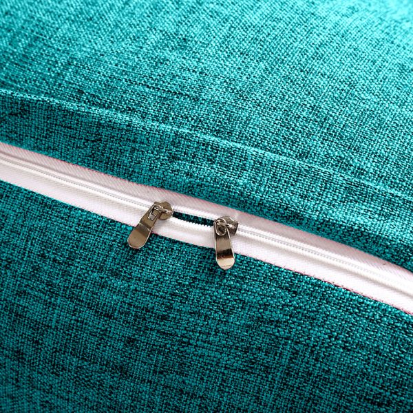 2X 180cm Blue Green Triangular Wedge Bed Pillow Headboard Backrest Bedside Tatami Cushion Home Decor