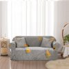 3-Seater Geometric Print Sofa Cover Couch Protector High Stretch Lounge Slipcover Home Decor