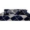 4-Seater Checkered Sofa Cover Couch Protector High Stretch Lounge Slipcover Home Decor