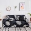 1-Seater Leaf Design Sofa Cover Couch Protector High Stretch Lounge Slipcover Home Decor