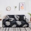 4-Seater Leaf Design Sofa Cover Couch Protector High Stretch Lounge Slipcover Home Decor