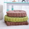 2X Coffee Square Cushion Soft Leaning Plush Backrest Throw Seat Pillow Home Office Decor