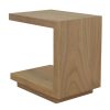 Oscar C-Style Lamp Table (Natural)